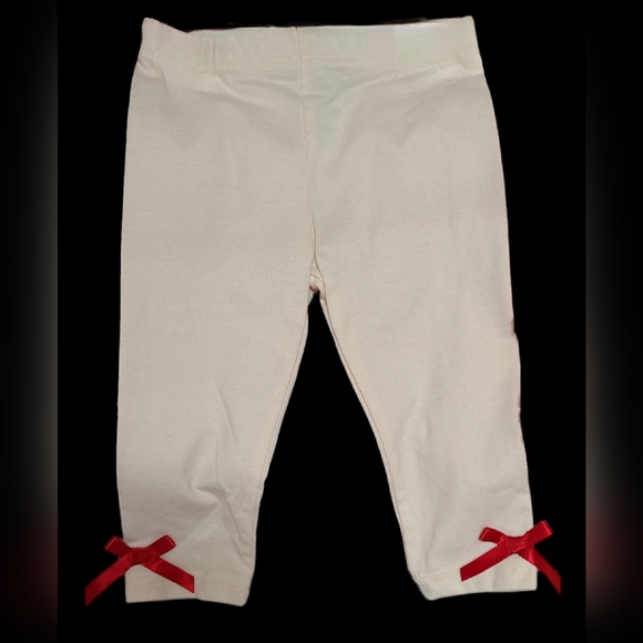 NWT Blueberi Boulevard size 18M red dress/white leggings 2 piece - Picture 7 of 13